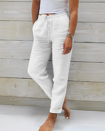 Roxanna - Comodi pantaloni con fascia elastica per donne