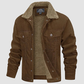 Leif - Robusta giacca di velluto a coste per un look urbano