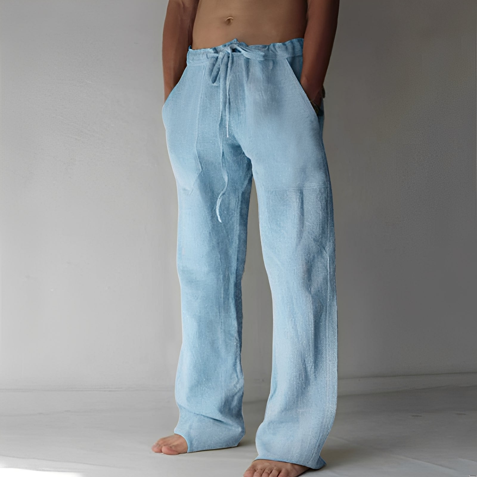 Martin - Pantaloni di lino casual e comodi per uomo