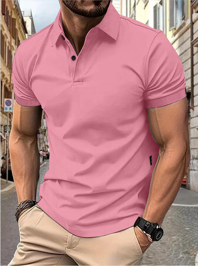 Blake - Polo estivo per uomini in vestibilità aderente
