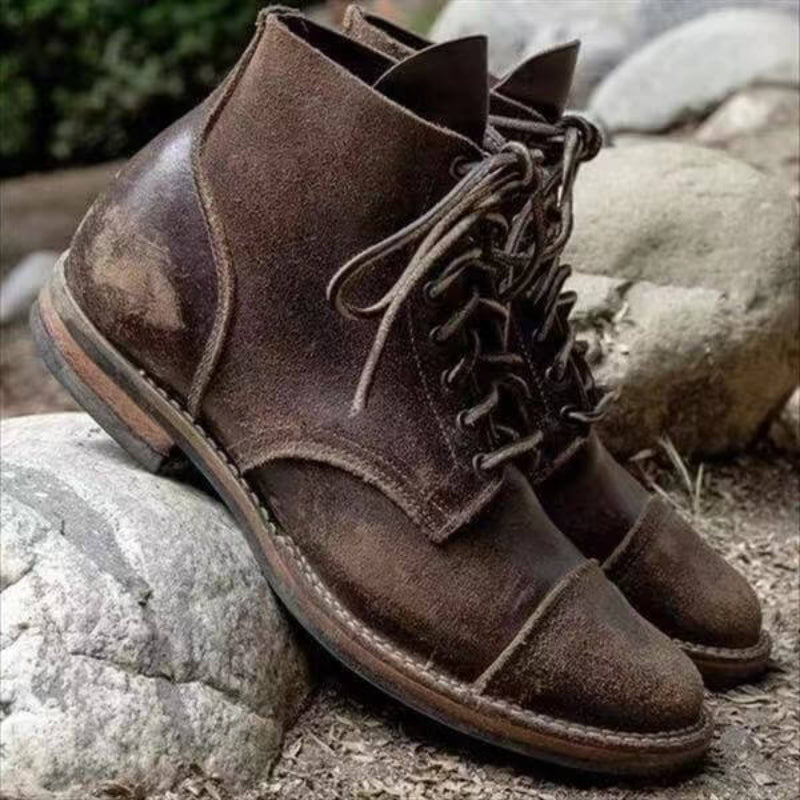 Aaron - Classici Stivali in Pelle da Uomo