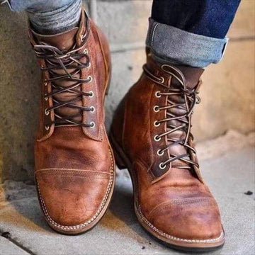 Aaron - Classici Stivali in Pelle da Uomo