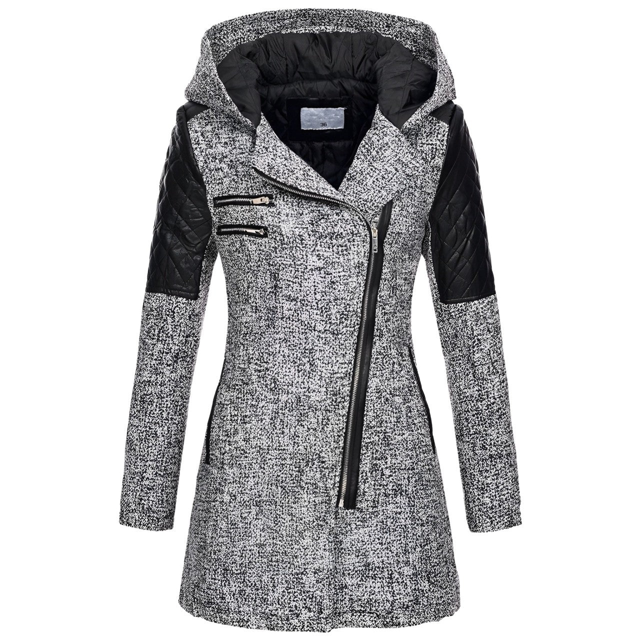 Chasity - Elegante caldo cappotto con cappuccio per donne