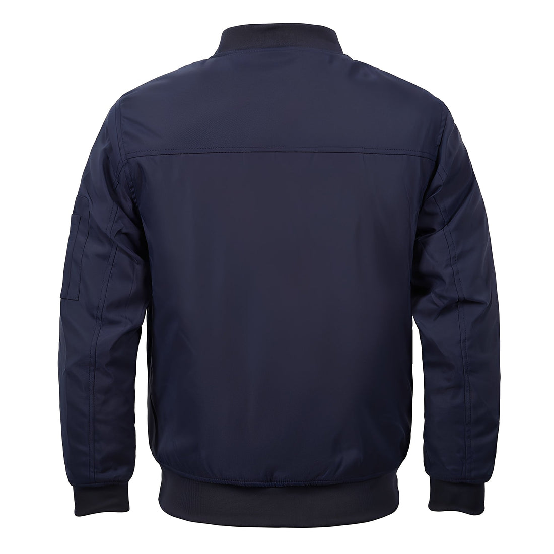 Maynerd - Giacca bomber con tasche con zip per uomo