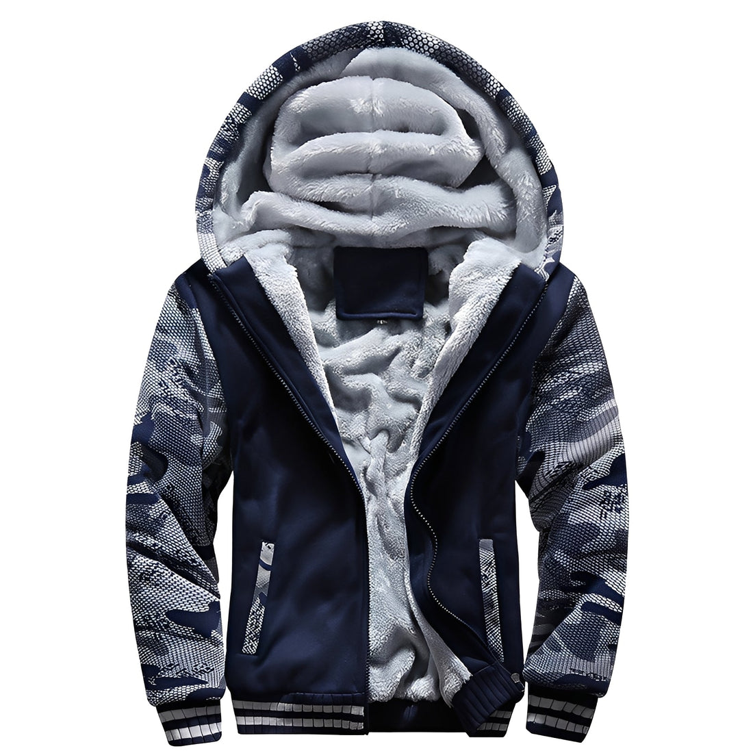 Allan - Cappotto di Velluto Foderato per Uomini