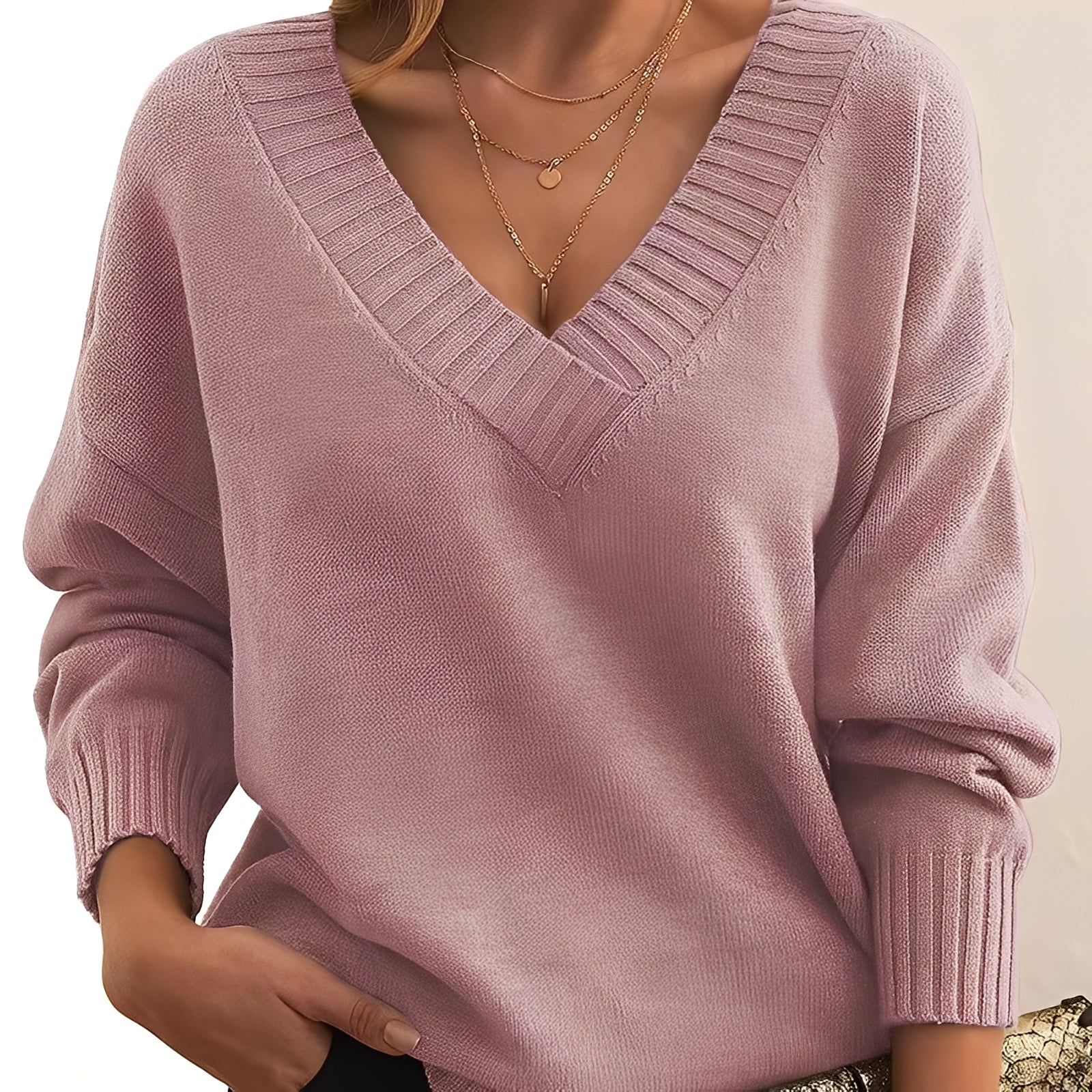 Merideth - Semplice, versatile maglione per donne