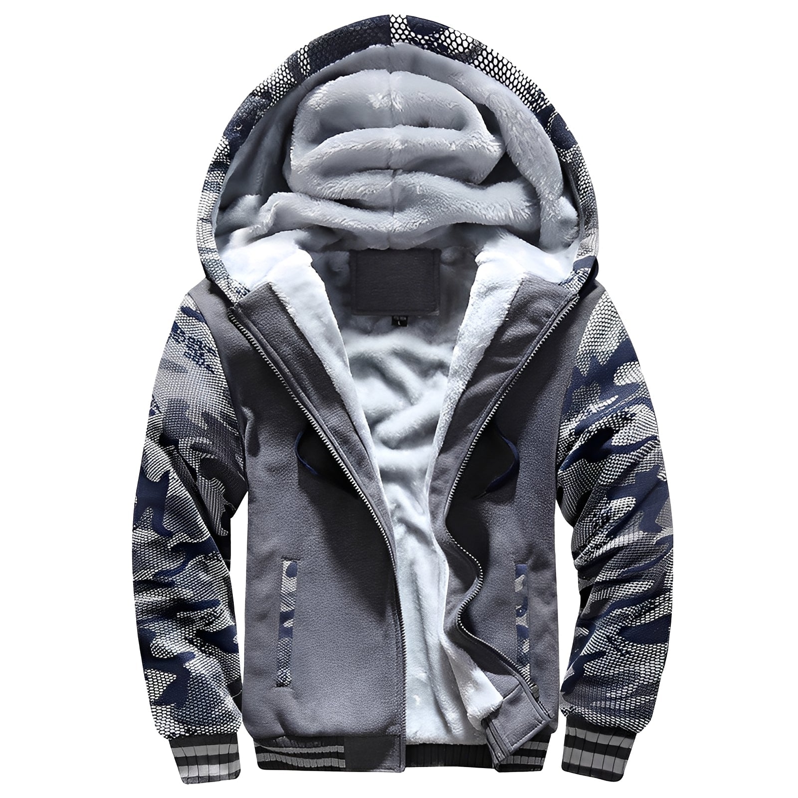 Allan - Cappotto di Velluto Foderato per Uomini
