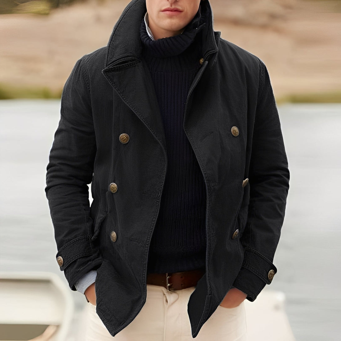 Jerome - Giacca spessa ed elegante per uomini