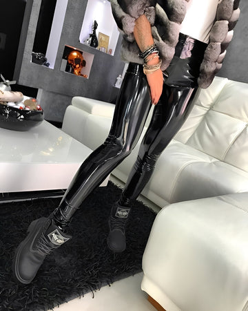 Elara - Pantaloni attillati a vita alta casual per donne