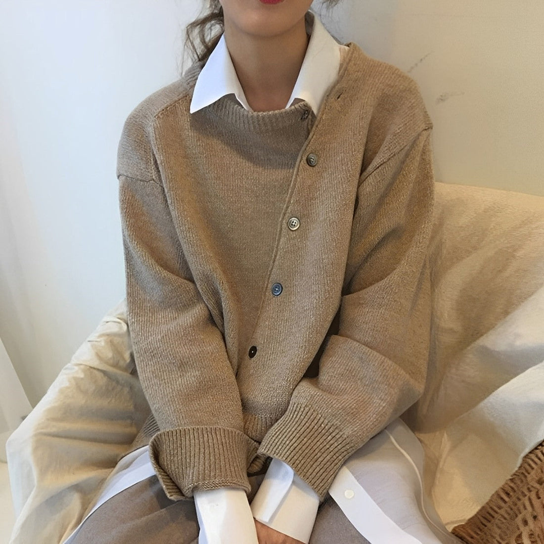 Martha - Cardigan in morbido cashmere