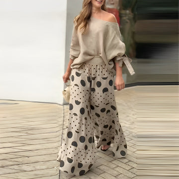Caelan - Set alla moda con stampa per donne