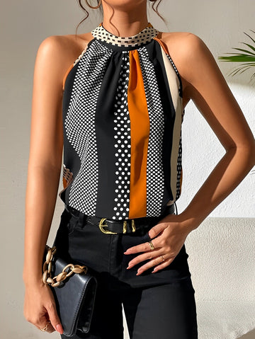 Mellony - Top urbano a pois per donne