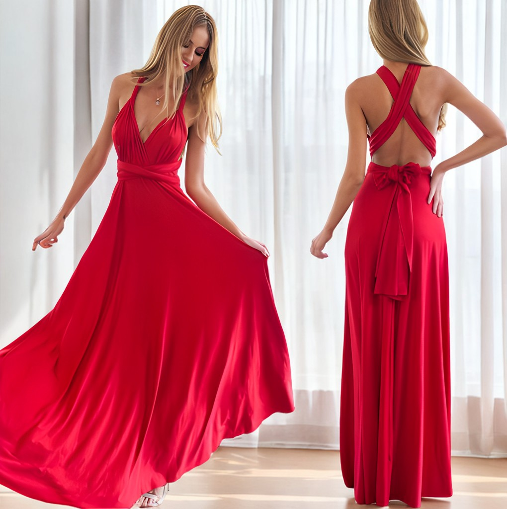 Luvenia - Sexy elegante abito per donne