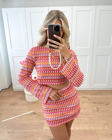 Giada – Completo Crop Top e Minigonna