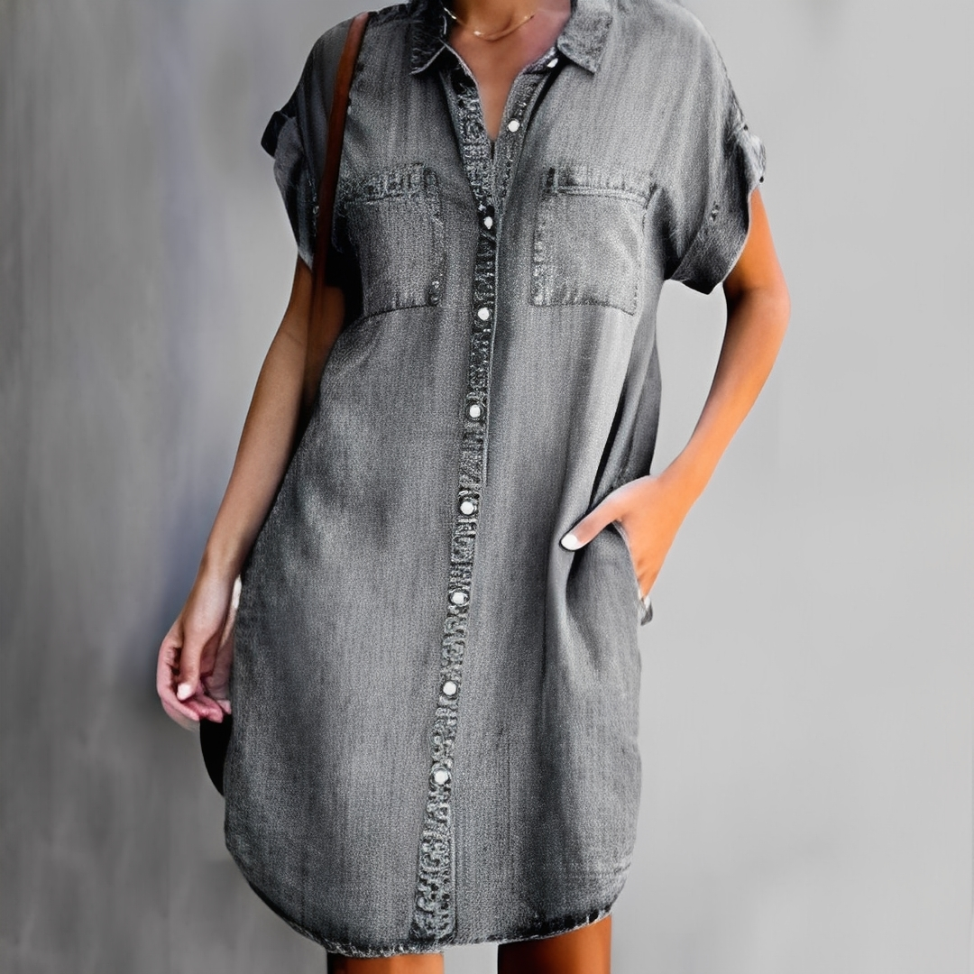 Camillyn - Abito in jeans alla moda per donne