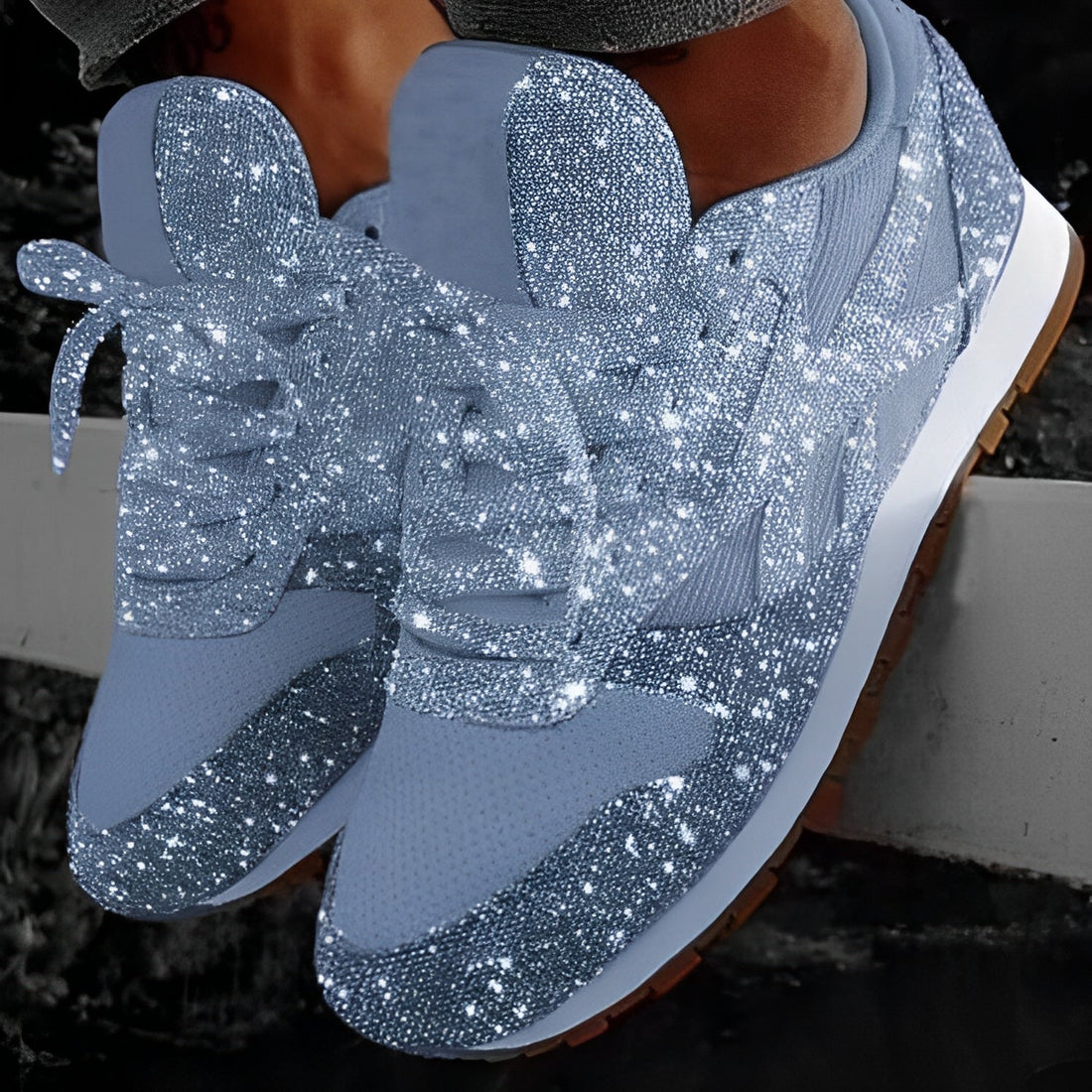 Marie - Scarpe eleganti con paillettes per donne
