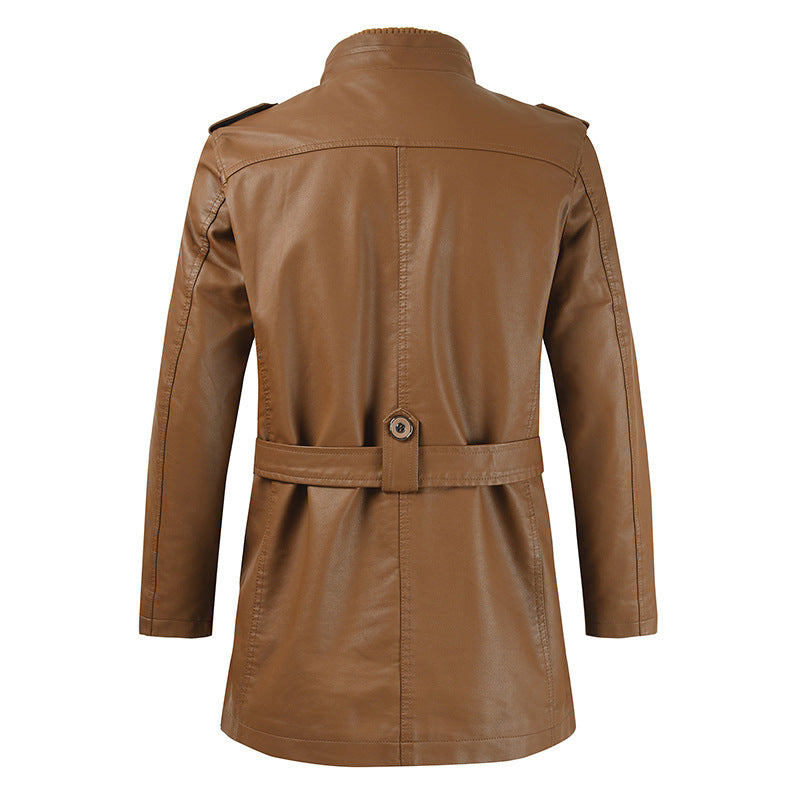 Howard - Cappotto in Pelle Retrò per Uomo