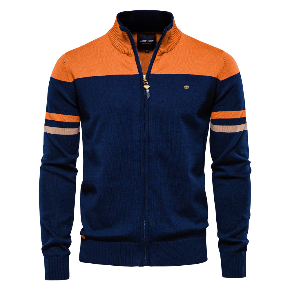 Thomas - Elegante maglione con zip per uomo