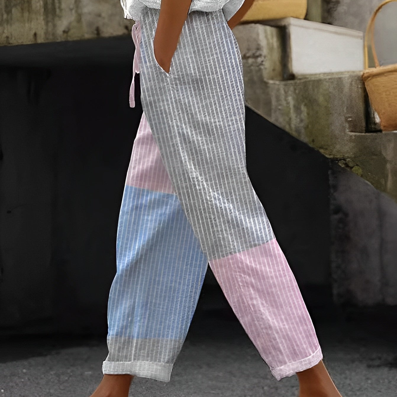 Lorene - Pantaloni larghi e casual per donne