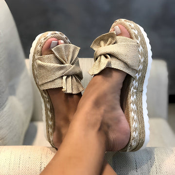 Arleen - Sandali casual con fiocco per donne