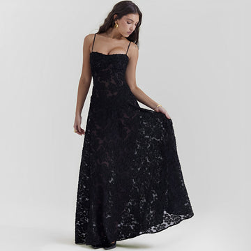 Wynter - Elegante abito da sera in pizzo per donne