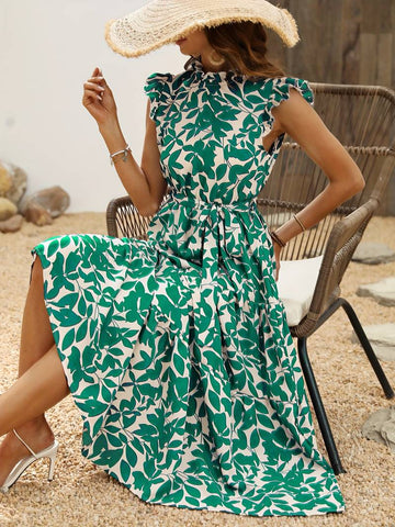 Penelope - Abito elegante con maniche arricciate