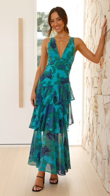 Philippa - Elegante Abito Lungo Estivo Donna