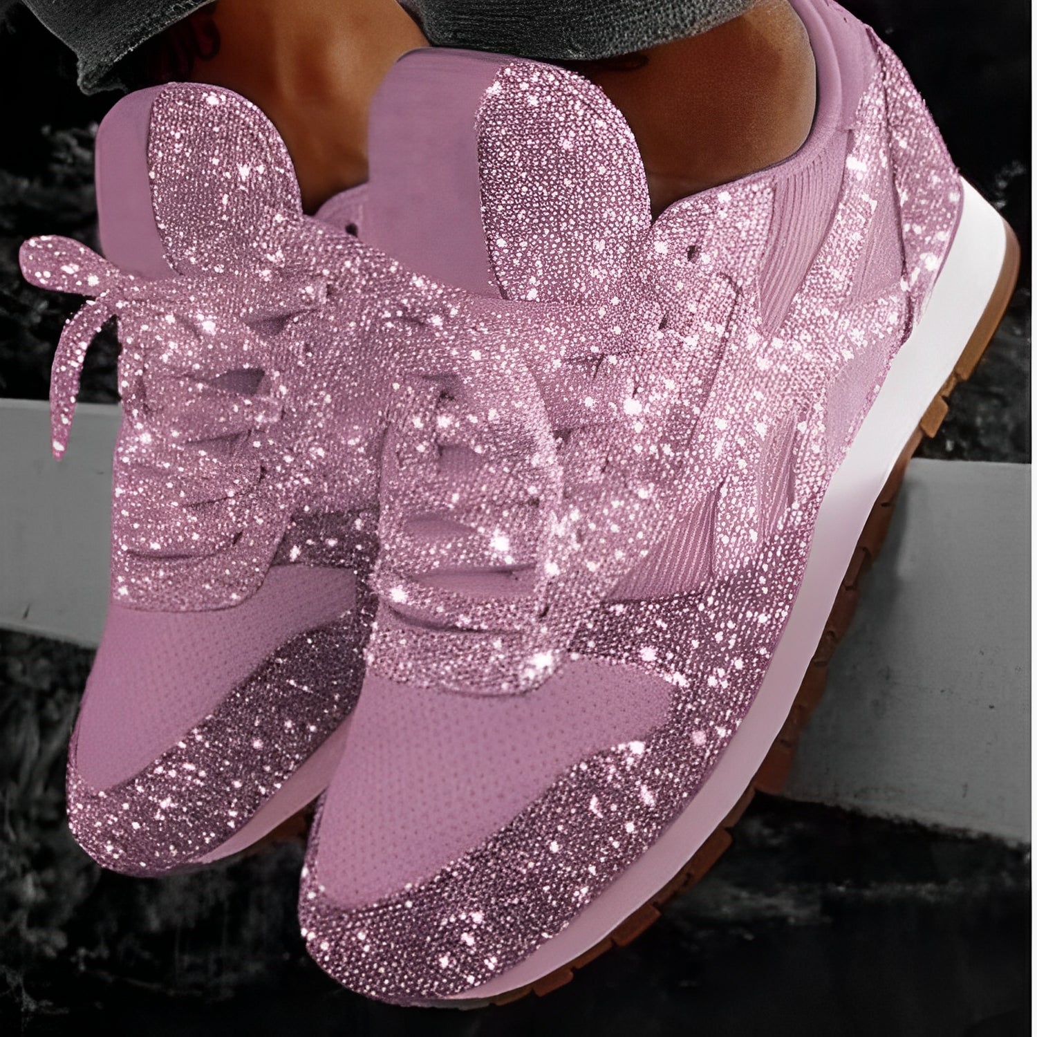 Marie - Scarpe eleganti con paillettes per donne