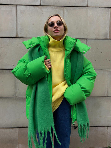Noelene - Giacca alla moda con cappuccio removibile per donne