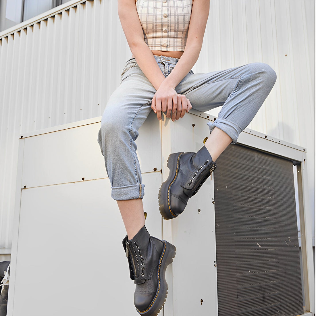 Payton - Stivali comodi da donna con tacco largo