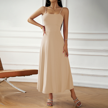 Alana - Modesto elegante abito midi per donne