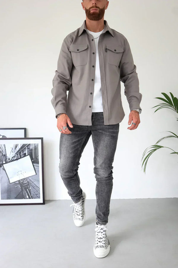 Aang - Camicia Casual Moderna per Uomini