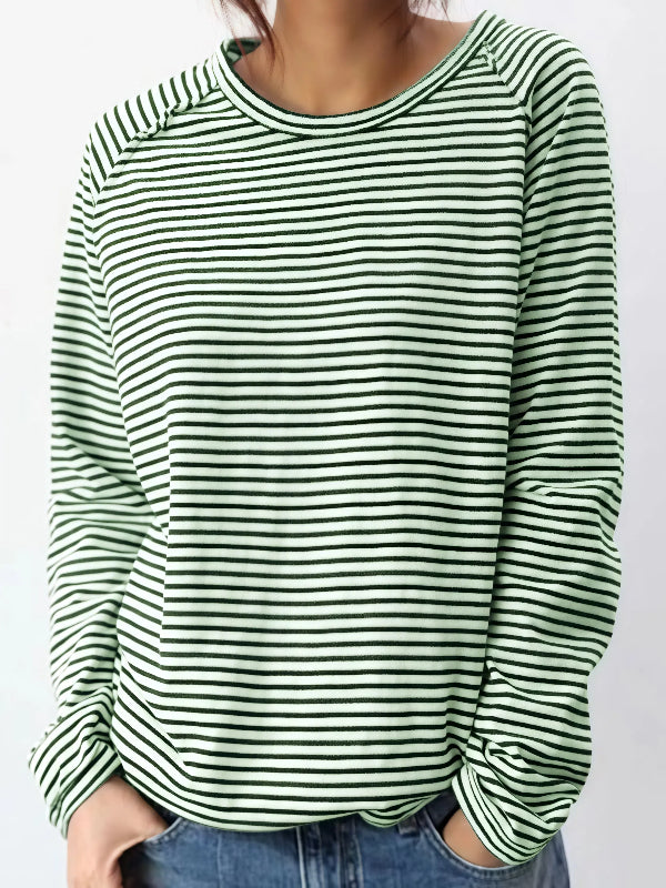 Diana - Classico Top a Maniche Lunghe