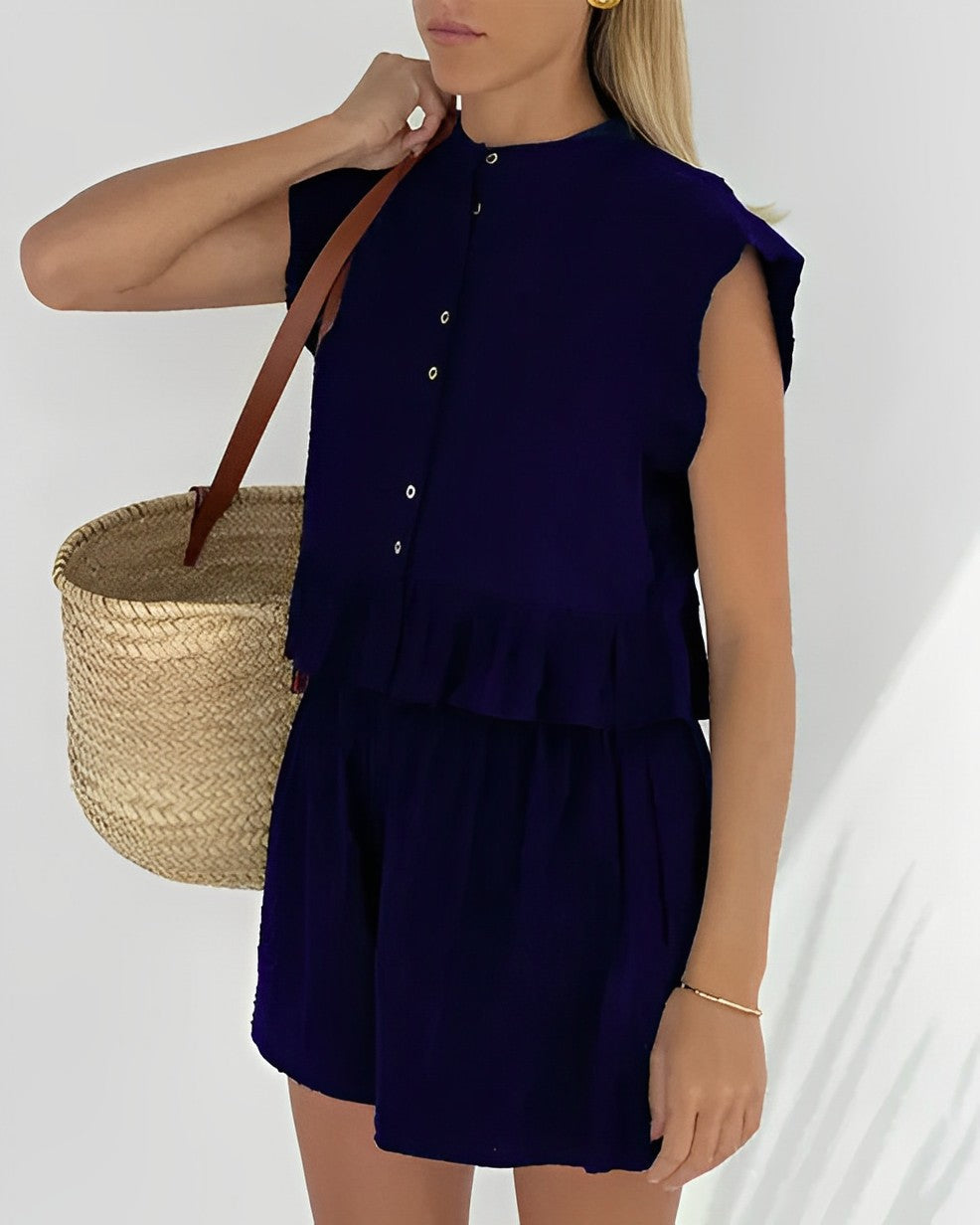 Jaelyn - Elegante set estivo jacquard per donne