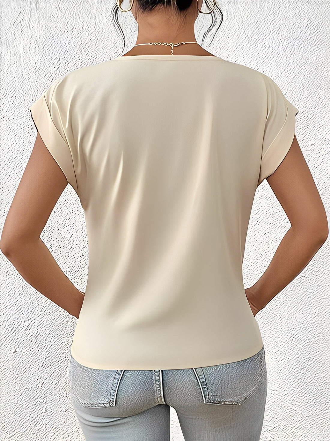 Jordana - T-shirt casual irregolare per donne