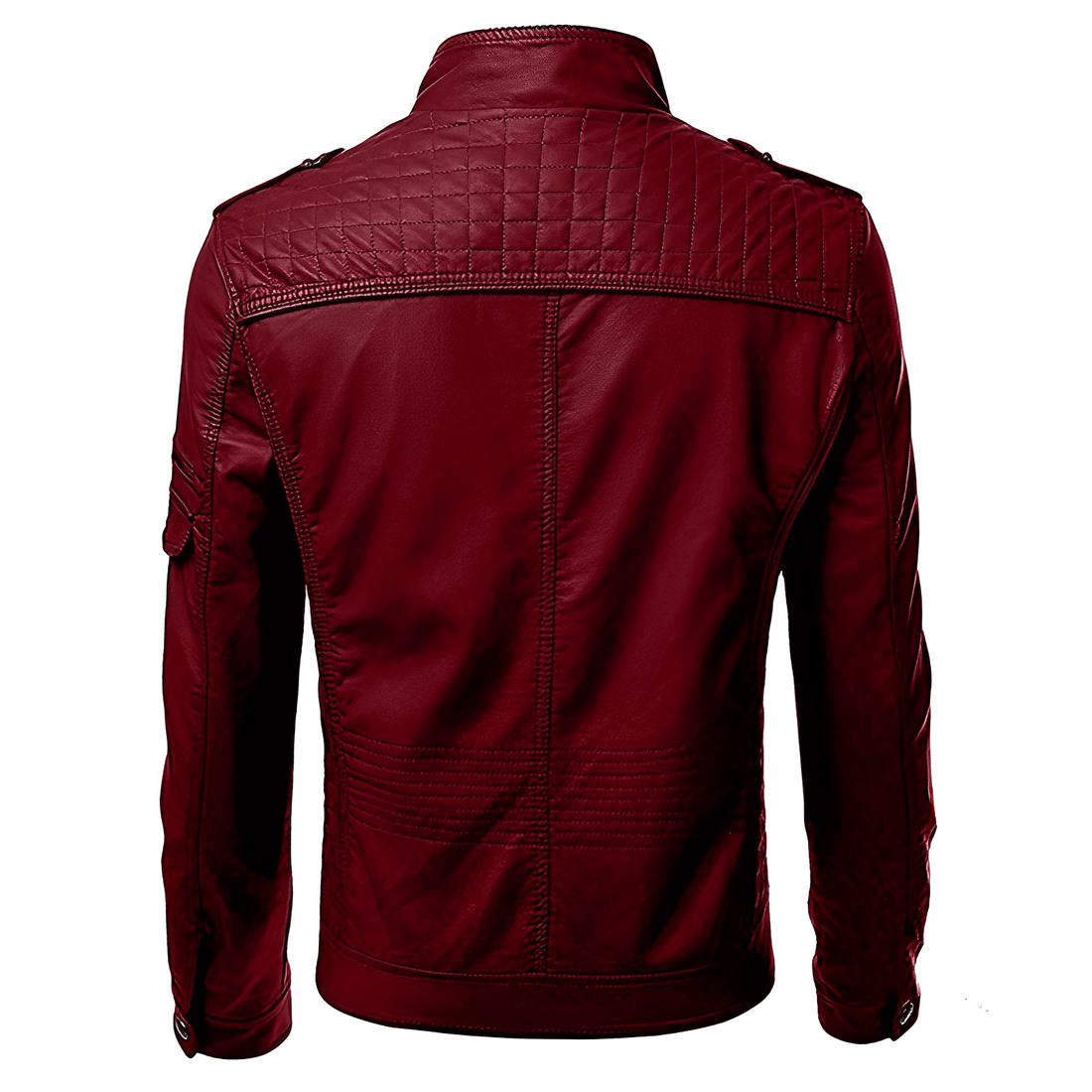 Lucas - Lussuosa giacca in pelle in look moderno