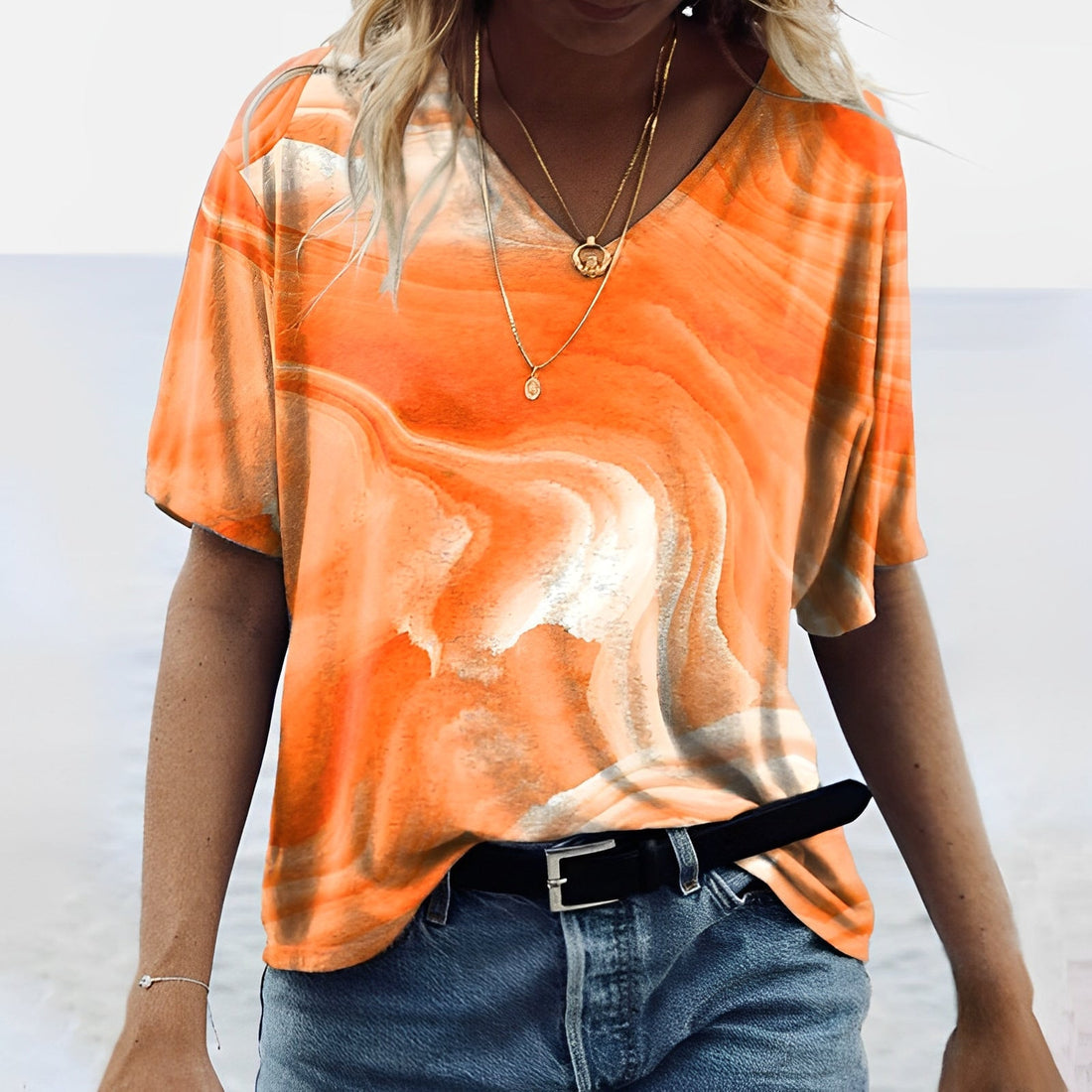 Hadyn - Creativo T-Shirt stampato per donne
