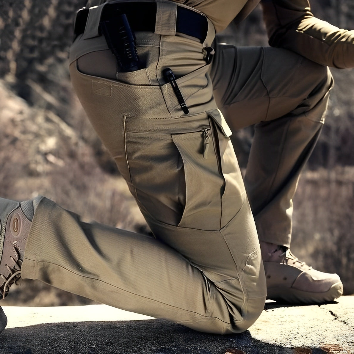 Landon - Pantaloni tattici multifunzionali per uomini