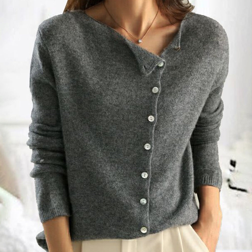 Zuri – Maglione Elegante con Bottoni