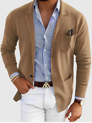 Jordan - Elegante Blazer con Tasche per Uomini