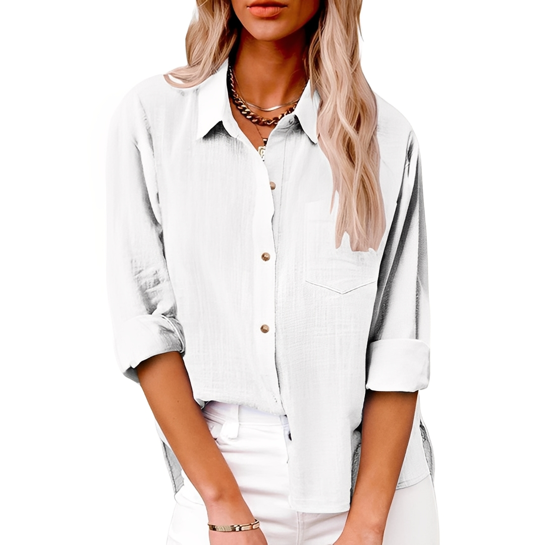 Alphonsen - Camicia ampia e informale per donne