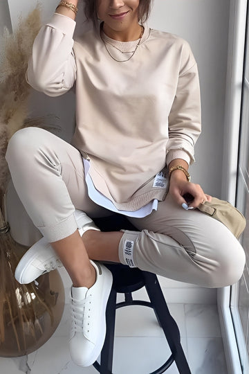 Kristine - Set casual di felpa e pantaloni per donne