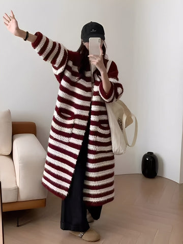 Rosaleen - Elegante, casual cappotto lungo per donne