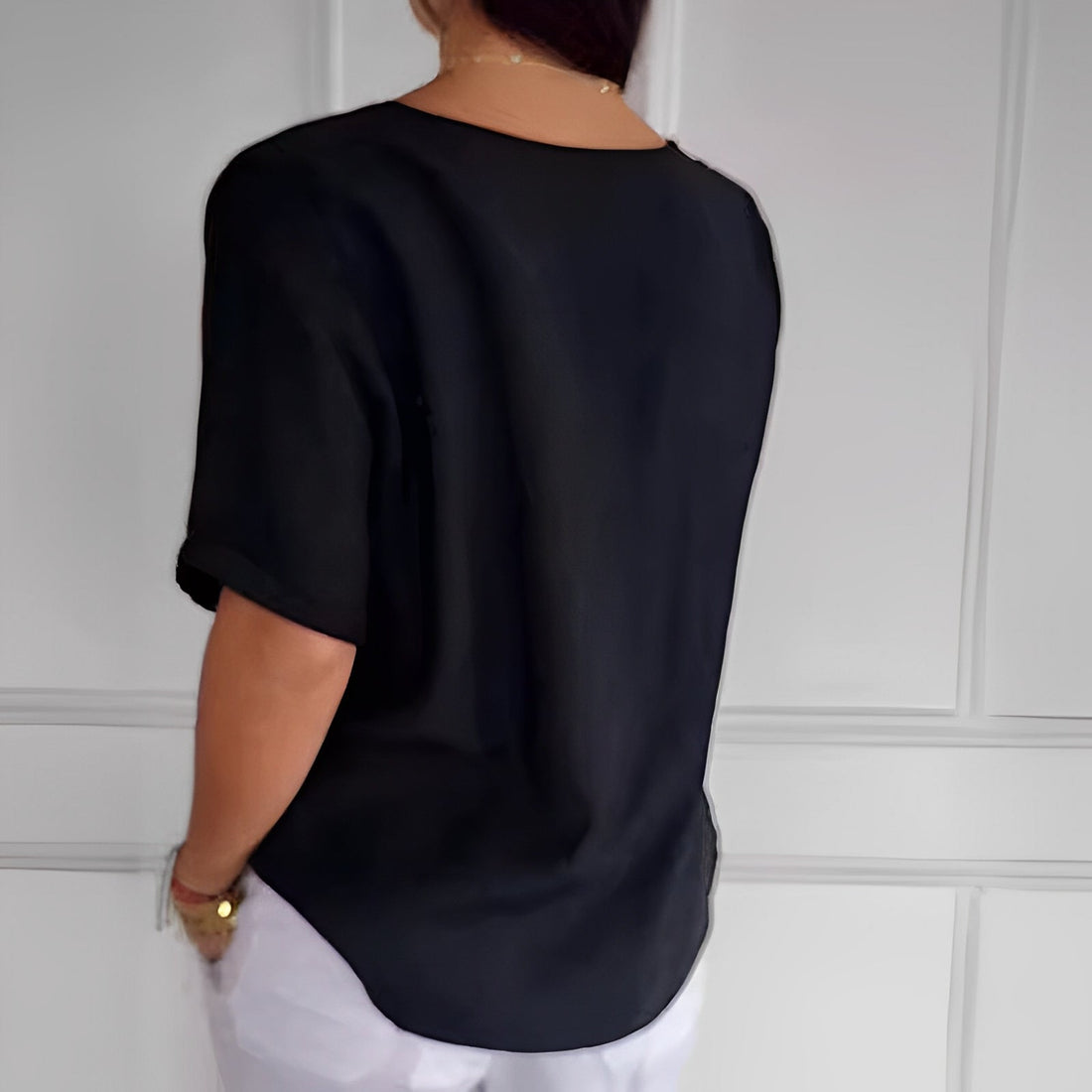 Ester - Camicia casual con bottoni per donne
