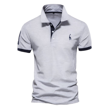 Victor - Maglietta Polo a Maniche Corte Casual per Uomo