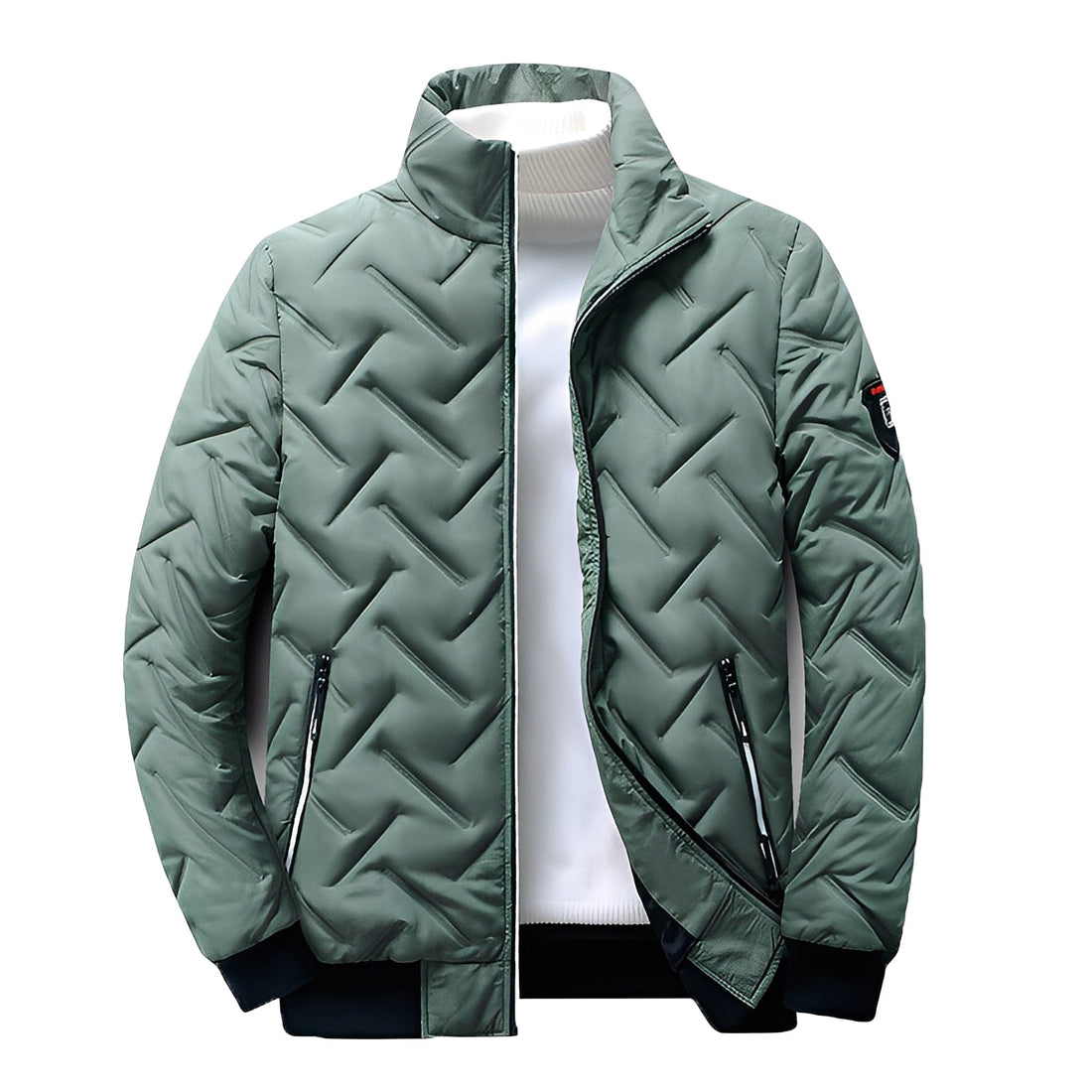 Tanner - Giacca trapuntata elegante con tasche per uomini
