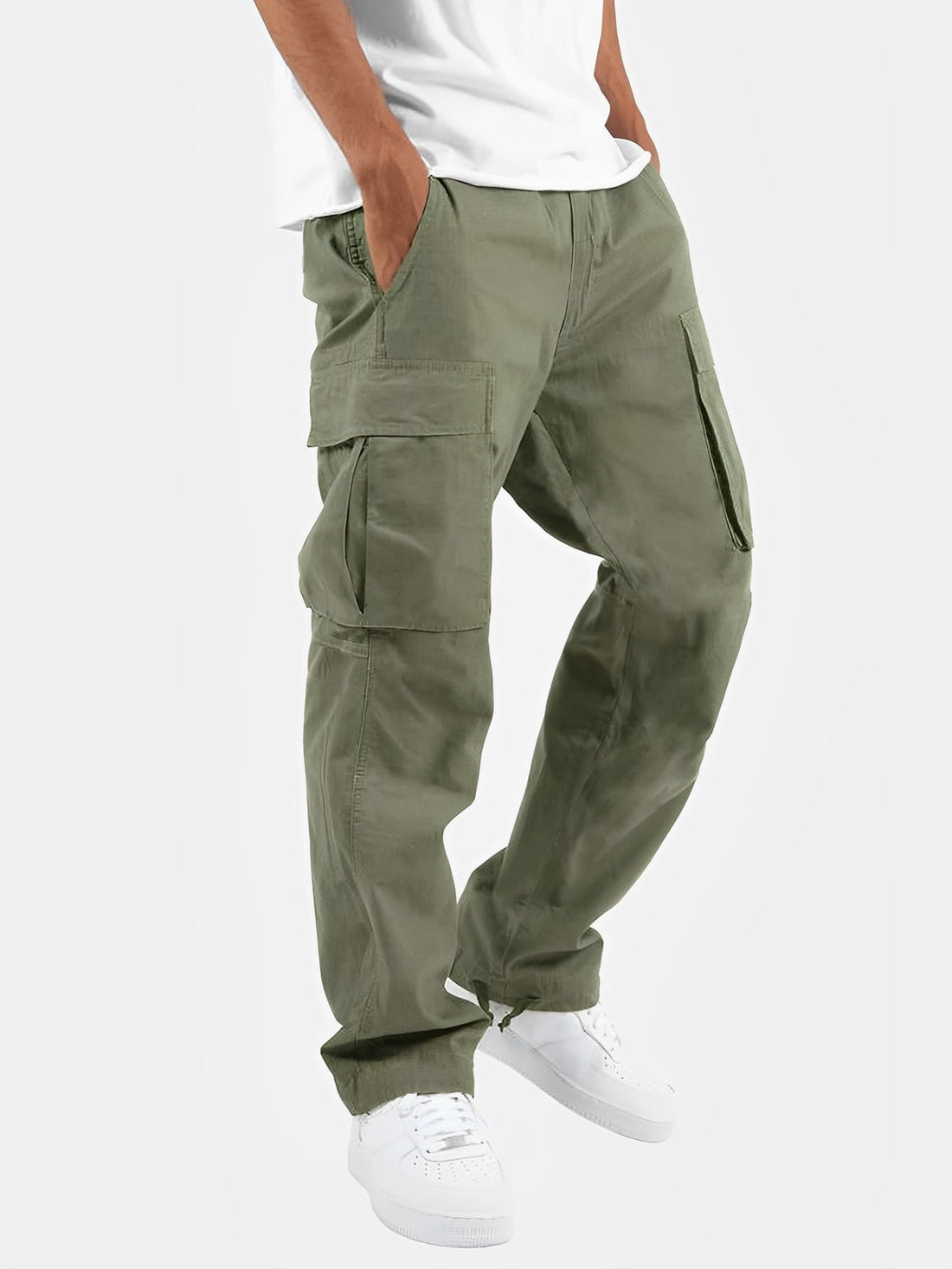 Melville - Pantaloni cargo estivi casual per uomini