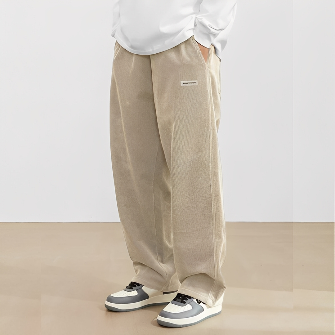 Carllito - Pantaloni in velluto a coste senza tempo per uomo