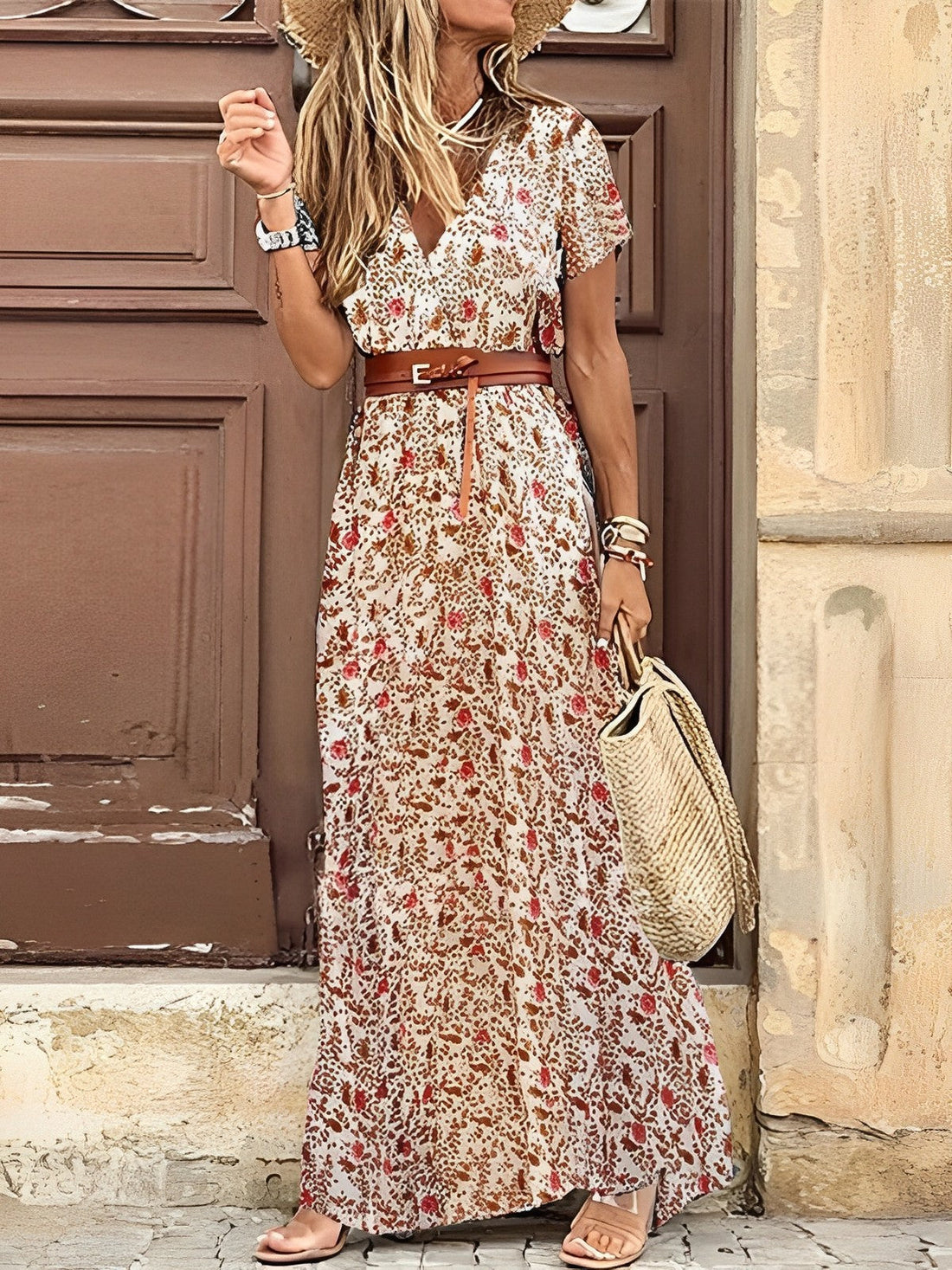 Bethany - Abito lungo in pizzo dallo stile raffinato