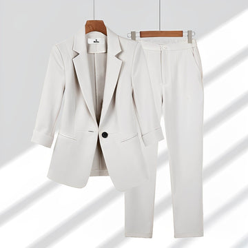Cassarah - Set formale di blazer e pantaloni per donne